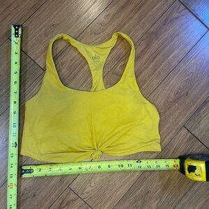 Alo yoga knot bra - tuscan sun